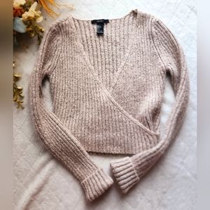 FOREVER 21 crop sweater